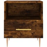  Noćni ormarić boja hrasta 40x35x47,5 cm od konstruiranog drva | Eponuda.com