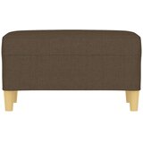  Klupa smeđa 70 x 35 x 41 cm od tkanine | shoptok.hr