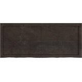 Stolna ploča tamnosmeđa 120x50x(2-6) cm obrađeni masivni hrast | shoptok.hr