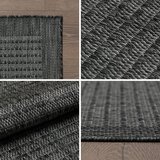 Ayyildiz Carpets Temno siva zunanja preproga 140x200 cm Giza – | Shoptok.si