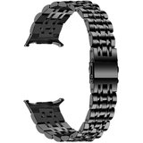 INF združljiv s samsung galaxy watch 8 integrirana jeklena zapestnica s sedmimi kroglicami black, (5000079512) | Shoptok.si