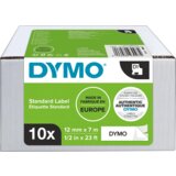 Dymo traka D1 standard 12MM crna/bela 8+2 gratis | ePonuda.com