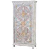 GINER Y COLOMER Omara iz mangovega lesa s starinskimi detajli in pastelnimi toni, (22147555) | Shoptok.si