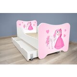 Happy Kitty dečiji krevet 140X70Cm + fioka princess and horses