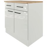 Flex-Well omarica levi, svetlo siva, š. 80 cm | Shoptok.si