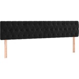  S oprugama i madracem crni 200x200 cm baršunasti | shoptok.hr