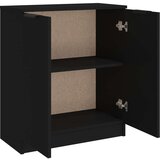  Komoda crna 60x30x70 cm od konstruiranog drva | shoptok.hr