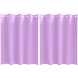  Zavjese za blackout s prstenovima 2 pcs Ljubičasta 140 x 140 cm | shoptok.hr