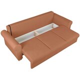 MID.YOU ZOFA S POSTELJNO FUNKCIJO, opečnato rjava tekstil | Shoptok.si