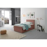 P & B POSTELJA Z VZMETNICO 100 cm x 200 cm , les, tekstil starinsko roza | Shoptok.si