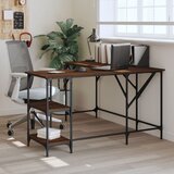 Maison Chic Pisalna miza - pisarniška miza - Računalniška miza rjavi hrast 139x139x75 cm inženirski les, (21785478) | Shoptok.si