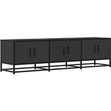 vidaXL TV ormarić crni 150x35x41 cm Konstruirano drvo i metal | shoptok.hr