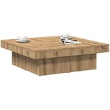  Stol za kavu Artisan hrast 90x90x28 cm izrađeno drvo | Eponuda.com