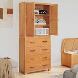  Set namještaja za pohranu s ladicama Smeđa Konstruirano drvo | shoptok.hr