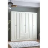 Hanah home garderober mira 6 210 white Cene
