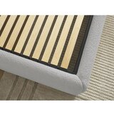 Bobochic Paris Svijetlo sivi tapecirani bračni krevet s prostorom za odlaganje/bez uzglavlja s podnicom 160x200 cm Inera – | shoptok.hr