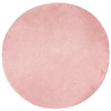  Tepih od umjetne ovčje kože TAFALLA Ružičasta Ø 100 cm | shoptok.hr