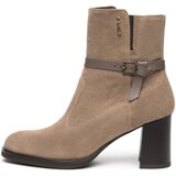 Nero Giardini Gležnjarji Velour Sauvage Taupe Tpu Canda Bež Cene
