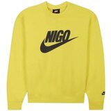 Nike Modne superge x Nigo Fleece Crew Sweatshirt Yellow Rumena | Shoptok.si
