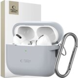 TECH-PROTECT SILIKONSKI OVITEK HOOK ZA APPLE AIRPODS PRO 1/2 CRAYON GREY, (22006245) Cene