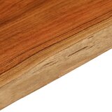 Stolna ploča 80x40x3,8 cm pravokutna bagremovo drvo živi rub | shoptok.hr