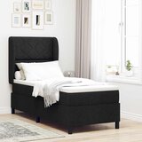  Krevet s opruga kutije s uzglavljem Crna 80 x 200 cm tkanina | shoptok.hr