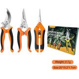 INF Komplet profesionalnih vrtnarskih škarij PH227 (oranžna barva) Orange, (5000312926) | Shoptok.si