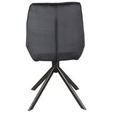  Stolica BOOGIE 2 - baršun - crna | shoptok.hr