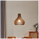 Eglo tindori 1, e27, prečnik 380, nikl-mat/boja drveta | Eponuda.com