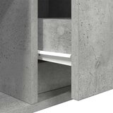 vidaXL TV omarica betonsko siva 80x31x25,5 cm inženirski les | Shoptok.si