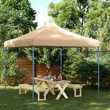vidaXL Zložljivi pop-up šotor za zabave bež 292x292x315 m | Shoptok.si