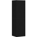  Set TV komoda Zidne 4 pcs Crni hrast 130,5 x 30 x 140 cm | shoptok.hr