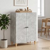  Kreveta Betonska siva 66 x 34,5 x 90 cm Konstruirano drvo | shoptok.hr