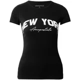 AÉROPOSTALE Majica 'NEW YORK' crna / bijela