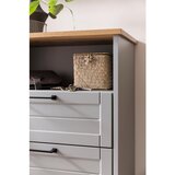 MID.YOU Visoka Komoda Jelda, Platinasta Barva | Shoptok.si