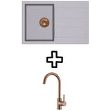 Aquasanita Set Tesa SQT101AW + Vida PVD Bakar/Alumetallic | shoptok.hr