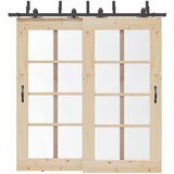  Pribor za klizna vrata 213,5 cm čelični crni | shoptok.hr