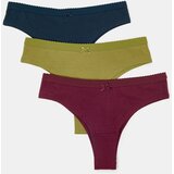 Sinsay Pamučne brazilian gaćice – pakiranje od 3 komada | shoptok.hr