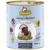 Granatapet Liebling's Mahlzeit 6 x 800 g - Junior puretina i kunić s krumpirom, pastrnjakom i lososovim uljem | shoptok.hr