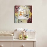 Wallity Zidno ogledalo MA-6, 50x50 cm, šareno | Eponuda.ba