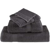 vidaXL Premium kopalne brisače 4 kos antracit 100x150 cm 600gsm bombaž | Shoptok.si