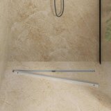  360° odtok za tuš s tankskim modelom srebrna 90 cm, (5000112467) | Shoptok.si