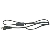 Emos priključna vrvica pvc 2×0,75MM s stikalom črna 2M | Shoptok.si