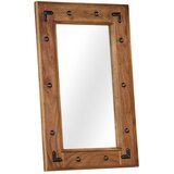 Maison Chic Ogledalo - Zrcalo - Kozmetično ogledalo iz trdnega akacijevega lesa 50x80 cm, (21698135) | Shoptok.si
