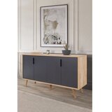 Hanah home komoda s ladicama, antracit | Eponuda.ba
