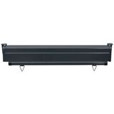 vidaXL Balkonska bočna tenda 100 x 250 cm crna | shoptok.hr