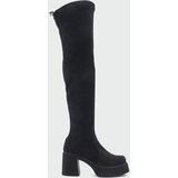 LuviShoes Eleva Women's Black Suede Ankle Boots | Shoptok.si
