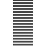 vidaXL Zavjesa zebra crna 105x200 cm širina tkanine 100,9 cm poliester | shoptok.hr