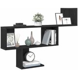 Zidna polica crni hrast 100x15x70 cm inženjerski drvo | Shoptok.si