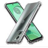  Silikonski ovitek z ojačanimi robovi za Motorola Moto G54 - Prozorna | Shoptok.si